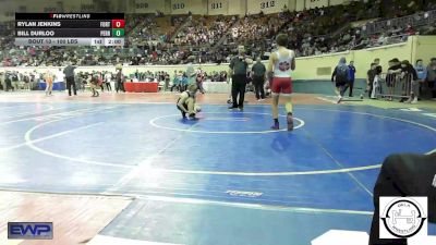 100 lbs Round Of 64 - Rylan Jenkins, Fort Gibson vs Bill Durloo, Perry