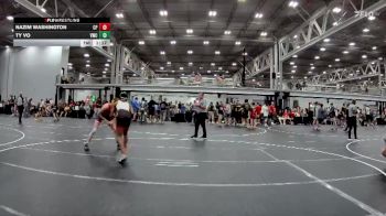 126 lbs Round 3 (6 Team) - Ty Vo, Viking WC vs Nazim Washington, Colonial Pride