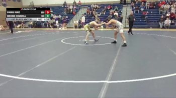 133 lbs 1st Place Match - Paris Ruiz, Clackamas Community College vs Brode Colwell, Eastern Oregon University (OR)