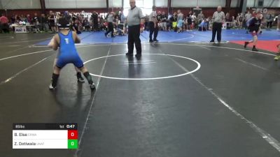 85 lbs Quarterfinal - Bryson Else, CRWA vs Zahan Dotiwala, Unattached