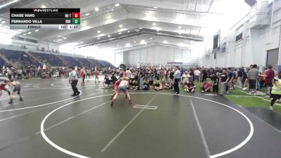 106 lbs Final - Chase Vang, No Team vs Fernando Villa, Riverside Rascals