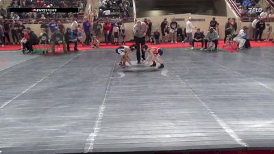 65_B lbs Quarterfinal - Ryan Giannini, Delaware Valley vs Jackson Gates, Freedom