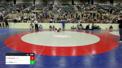 81 lbs Semifinal - Gavin Newton, Teknique Wrestling vs Hank Niles, Georgia