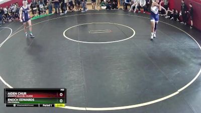 150 lbs Champ. Round 2 - Aiden Chur, Granite Hills (El Cajon) vs Enoch Edwards, Centennial