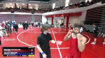 144 lbs Champ. Round 1 - Rayvon McClellan, IceFighter U. vs Becket Bircher, Tecumseh Wrestling