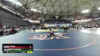 4A 145 Quarterfinal - Karandeep Chauhan, Kentwood vs Lance Stover, Chiawana