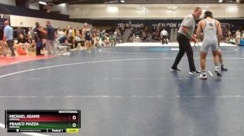 125 lbs Semifinal - Franco Mazza, Ursinus vs Michael Adams, Ursinus