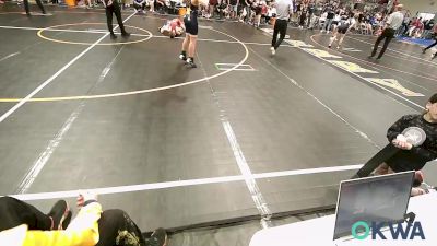 120 lbs Quarterfinal - Kade Runk, Sperry Wrestling Club vs Korbyn Garr, Dark Cloud Wrestling Club