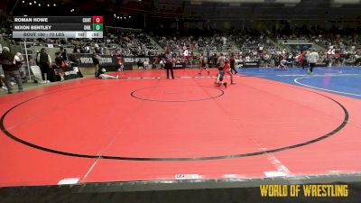 70 lbs Consi Of 8 #1 - Roman Howe, Contender Wrestling Academy vs Nixon Bentley, Driller Wrestling Club