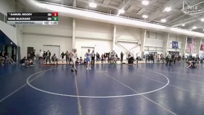 132 lbs Quarterfinal - Samuel Moody, Sanderson Wrestling Academy vs Kane Blackard, Sanderson Wrestling Academy