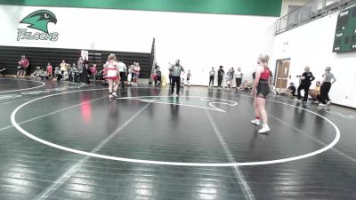 130 lbs Cons. Round 3 - Ariel Biggs, Jackson County vs Hannah Maskrod, Ozark