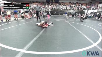 58-61 lbs Quarterfinal - Jimmy Arms II, Redskins Wrestling Club vs Andrew Klingenberg, D3 Wrestling Cluib
