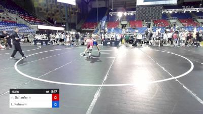 132 lbs Rnd Of 64 - Isaiah Schaefer, IN vs Lucas Peters, WI