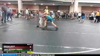 72 lbs Round 4 (6 Team) - John Anthony Fenuto, Team Palmetto vs Brooks Deitz, Haywood Elite
