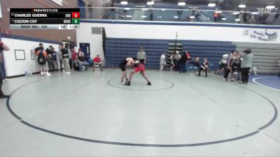 125 lbs 5th Place Match - Colton Coy, Kimberly Bulldog Wrestling Club vs Charles Guerra, Suples Wrestling Club