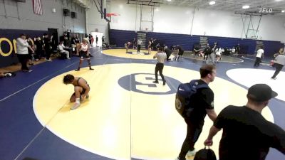 175 lbs Champ. Round 2 - Benjamin De La Torre, South Hills High School vs Steven Sanchez, Artesia Highschool