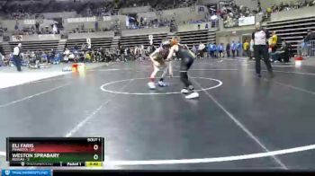 75 lbs Quarterfinals (8 Team) - Eli Faris, Minneota vs Weston Sprabary, Roseau