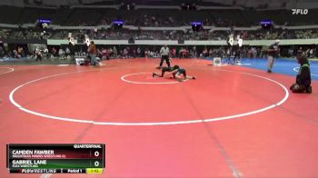 National 6-8 75 Quarterfinal - Gabriel Lane, Flex Wrestling vs Camden Fawber, Midlothian Miners Wrestling Cl