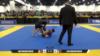 Max Joseph Greenberg vs Luigi Winiarski Muccio 2025 World IBJJF Jiu-Jitsu No-Gi Championship