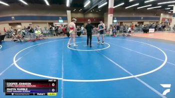 220 lbs Champ. Round 1 - Cooper Johnson, Coppell High School Wrestling vs Masyn Marble, Texas Takedown Academy