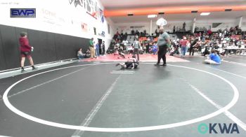 49 lbs Consolation - Stone Charlton, Beggs Youth Wrestling Program vs Chevy Welden, Raw Wrestling Club