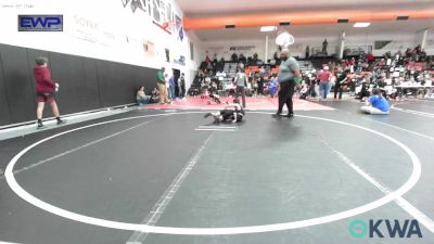 49 lbs Consolation - Stone Charlton, Beggs Youth Wrestling Program vs Chevy Welden, Raw Wrestling Club