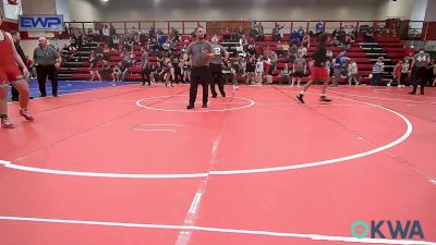 155 lbs Semifinal - Ethan Pick, Grove Takedown Club vs Micheal Crawford, Grove Takedown Club