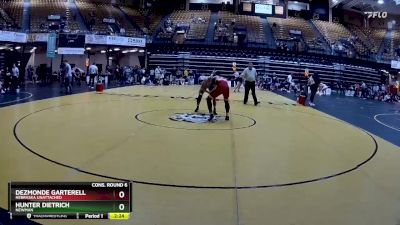 157 lbs Cons. Round 6 - Hunter Dietrich, Newman vs DezMonde Garterell, Nebraska Unattached