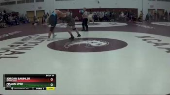 285 lbs Champ. Round 1 - Jordan Baumler, Upper Iowa vs Mason Smid, RCTC