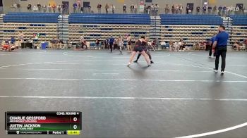 150 lbs Cons. Round 4 - Justin Jackson, Georgetown Prep vs Charlie Gessford, Archbishop Spalding