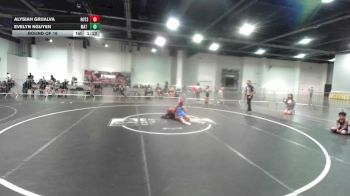 80 lbs Round Of 16 - Alysiah Grijalva, Hotshots Wrestling vs Evelyn Nguyen, Mat Demon WC