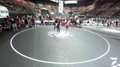 92 lbs Caleb Delfin, KCWA - Kern County Wrestling Association vs Anthony Avila Trinidad, SCVWA - Santa Clara Valley Wrestling Association