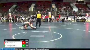 167 lbs Round 1 (4 Team) - Holden Hollingshead, Funky Monkeys vs Colten Strawderman, Southwest Arsenal Blue