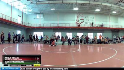 132 lbs Cons. Round 3 - Elden Fredenburg, CIA vs Angus Kolley, Heritage Hills High School