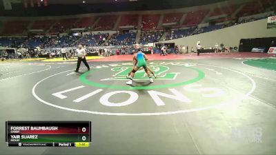 5A-113 lbs Champ. Round 1 - Yair Suarez, McKay vs Forrest Baumbaugh, Canby