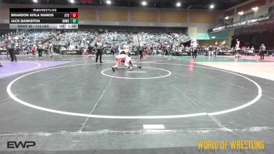 115 lbs Round Of 32 - Brandon Avila Ramos, Aniciete Training Club vs Jack Bankston, Golden Hawks Wrestling Club