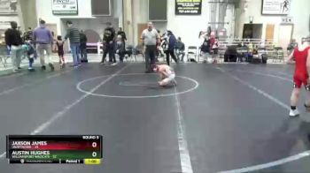 60 lbs Round 5 - Jaxson James, Unattached vs Austin Hughes, Williamsport Wildcats