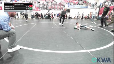 43 lbs Quarterfinal - Everett Collard, Standfast vs Seiler Falcon, Division Bell Wrestling