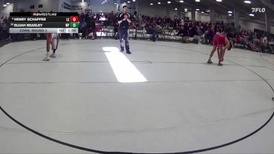 173 lbs Cons. Round 2 - Elijah Beasley, WWC Predator vs Henry Schaffer, Lincoln Southeast