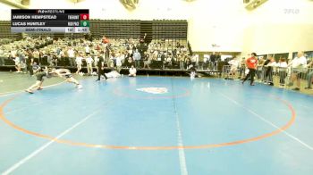 90-I lbs Semifinal - Jamison Hempstead, The Hunt Wrestling Club vs Lucas Huntley, High Pace Wrestling Club