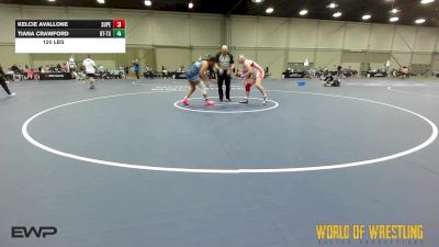 175 lbs Rr Rnd 2 - Ashtyn Gilkey, Super Girls 7-12 vs Dani Banks, Best Trained 7-12 TX