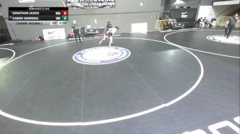 Champ. Round 2 - Jonathan Jasso, Wright Wrestling Academy vs Caden Herrera, Driller Wrestling Club