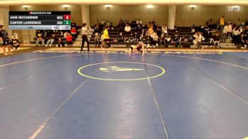 120 lbs Round 1 (16 Team) - Jake McCubbins, Millard South vs Carter Lawrence, Kearney Catholic