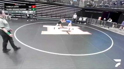 5A 190 lbs Cons. Round 2 - O`Nella Laititi, Timpview vs Yolanda Hernandez Martinez, Kearns