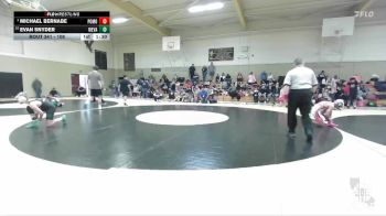 108 lbs Champ. Round 2 - Michael Bernabe, Dethrone vs Evan Snyder, Sierra Sabers