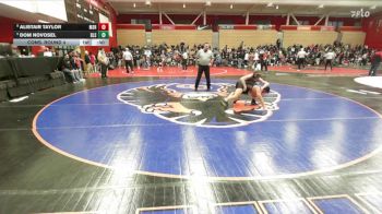 106 lbs Cons. Round 4 - Alistair Taylor, Montgomery Santa Rosa vs Dom Novosel, Dela Salle