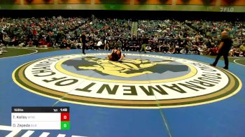 150 lbs Semifinal - Tege Kelley, American Fork vs Daniel Zepeda, Gilroy