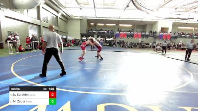 220 lbs Round Of 32 - Nick Ebrahimi, Berlin vs Michael Zapor, New Britain