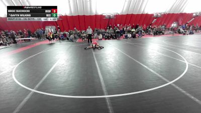 16U Boys - 126 lbs Quarters - Gavyn Wilkins, Wisconsin vs Broc Suchocki, Merrill High School Wrestling