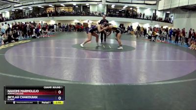 160A Champ. Round 1 - Skylah Chakouian, Elmira vs Nahomi Marmolejo, Adrian College